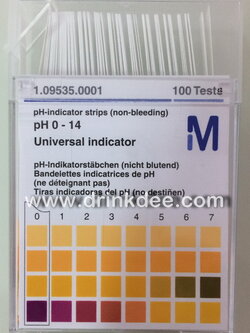 กระดาษวัด pH 0-14