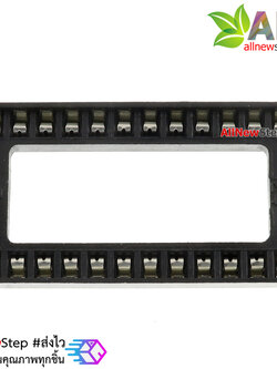 Socket IC อย่างดีขากลมแบบกว้าง 24 ขา socket 24p