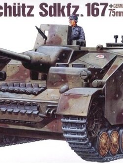 1/35 German Assault Gun Tank Sturmgeschütz Sdkfz. 167 75mm Stuk 40L/48 Gun