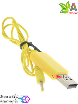 เครื่องชาร์จถ่านแบตเตอร์รี่ 3.7V lithium battery แบบ USB หัวชาร์จขนาด 2.5mm