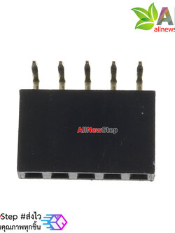 1x5 Pin 2.54mm Pin 90 degree Female Pin Header Connector