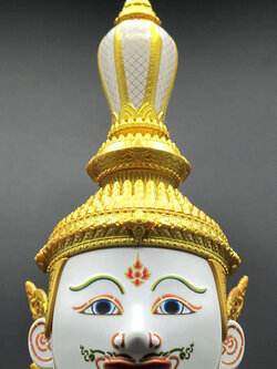 1/4 ชุดประกอบ แบบจำลองหัวโขน พระอิศวร