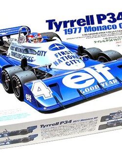 1/20 Tyrrell P34 1977 Monaco GP