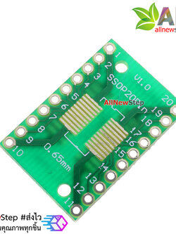 TSSOP20 SSOP20 MSOP20 SOP20 TURN DIP20 20pin IC adapter Socket / Adapter plate PCB Suitable for Ia socket
