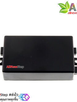 Plastic shell two outlet power supply small shell กล่องพลาสติกขนาด 65x38x22