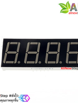 7 Segment 0.56 นิ้ว Common Cathode 4 digit Red ไฟ 7 segment 0.56 4 หลัก สีแดงแบบไฟลบร่วม 5461A
