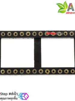 Socket IC 28 ขาแบบกว้าง socket 28p