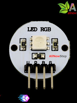 โมดูลแสดงผล Module RGB 5050 LED Board ไฟ LED 3 สี RGB LED Full Color