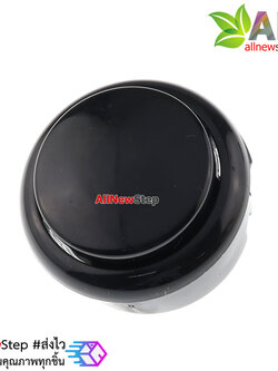 Arcade Push Button สวิตช์ปุ่มกดติดปล่อยดับ สีดำ