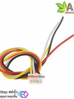 สายไฟ จัมเปอร์ PH2.0MM pitch terminal line สายแพ ระยะห่าง 2.0mm 4 เส้น ยาว 20cm