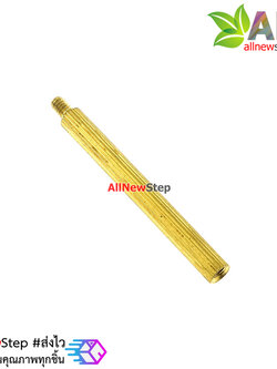 น็อตทองเหลือง NUT M2 ขนาด 28+3mm