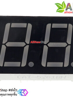 7 Segment 0.56 นิ้ว Common Anode 2 digit Red ไฟ 7 segment 0.56 2 หลัก สีแดงแบบไฟบวกร่วม 5621B