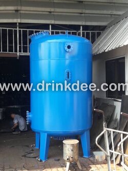 ถังกรองเหล็ก 60" (150cm. x 150cm. x 4.5 mm.)