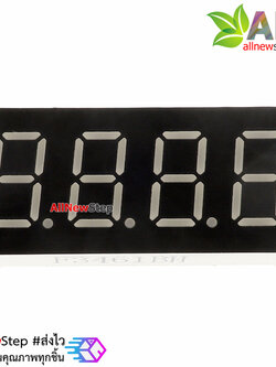 7 Segment 0.36 นิ้ว Common Anode 4 digit Red ไฟ 7 segment 0.36 4 หลัก สีแดงแบบไฟบวกร่วม 3461B