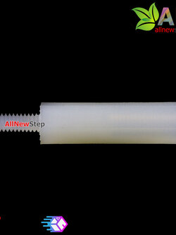 น็อตไนลอน NUT Nylon M2 ขนาด 15+5mm สีขาว จำนวน 1 ชิ้น