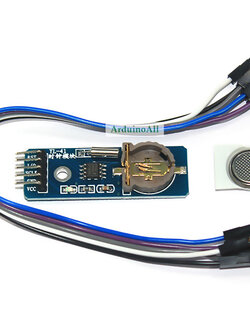 RTC DS1302 Module โมดูลนาฬิกา DS1302 พร้อมถ่านและสายไฟ