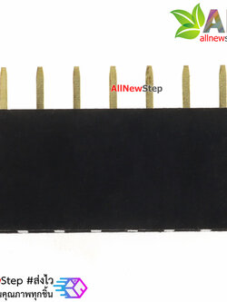 Pin header Single row 7p female 1x7P spacing 2.54mm จำนวน 1 ชิ้น