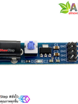 AMS1117 5V Jack 5.5x2.1mm Power Supply Module with DC Switch