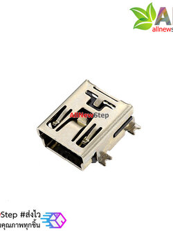 5-Pin Female Mini B USB SMD Socket Connector mini usb