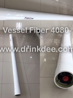 กระบอก Vessel Membrane ไฟเบอร์ 4 นิ้ว และ 8 นิ้ว