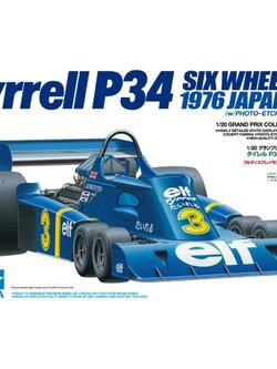1/20 Tyrrell P34 1976 Japan GP (W/PHOTO-ETCHED PARTS)