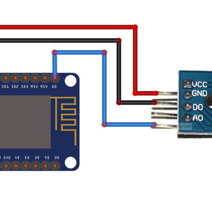 #32 สอนใช้งาน NodeMCU ESP8266 TCRT5000 ตรวจจับเส้นขาวดำ tracking sensor