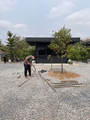 งานปลูกต้นไม้ร้านกาแฟ จังหวัดสระแก้ว