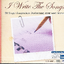 CD,I Write The Song's 36 Singer Songwriters Performing Their Best Works (2CD)(Various Artists)(DSD)(2004)(Thai)