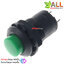 สวิตช์กดติดปล่อยดับ Button switch DS-425 reset round button switch สีเขียว