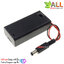 รางถ่าน AA 2 ก้อน 3.0 โวลต์ พร้อมสวิตช์ ขั้วต่อ Jack DC 5.5x2.1mm