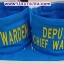 ปลอกแขนซ้อมอพยพหนีไฟ- CHIEF WADEN_DEPUTY CHIEF WARDEN