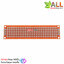PCB แผ่นปริ๊นอเนกประสงค์ 2 ด้าน อย่างดี ขนาด 2x8cm สีแดง
