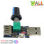Speed USB fan dimmer led multi-function โมดูลปรับความเร็วพัดลม หรี่ไฟ 5V กระแสสูงสุด 1A แบบ USB