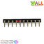 Female Pin Header 90 degree Dip Straight Single Row 2.54mm 1x10Pin แบบฉาก