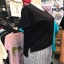 เสื้อไซด์ใหญ่ หน้าสั้น หลังยาว ขาว ดำ