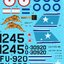 DECAL 1/48 F-86L SABRE DOG ROYAL THAI AIRFORCE