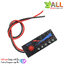 มิเตอร์วัดไฟแบตเตอร์รี่ lithium battery 2 ก้อนไฟ 7.4V-8.4V