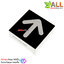 LED ลูกศร 0.8 นิ้ว ขนาด 22x22mm สีแดง 8012B