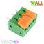 Terminal KF142V KF142R 5.08mm screw-free spring type PCB 3p แบบ 3 ขานอน