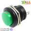 สวิตช์ปุ่มกดสีเขียว สวิตช์กดติดปล่อยดับ 250VAC 3A