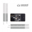 โมดูลตรวจจับการเคลื่อนไหว Microwave Sensor 5.8GHz Doppler Radar Motion Sensor MW0582TR11