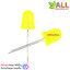LED 10MM LED สีเหลือง จำนวน 2 ดวง
