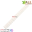 ก้างปลา 40 ขา สีขาว 2.54mm White Single Row Male 1X40 Copper Pin Header Strip