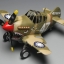 WW II UNITED STATES CURTISS P-40 WARHAWK FIGHTER