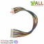 สายไฟ จัมเปอร์ PH2.0MM pitch terminal line สายแพ ระยะห่าง 2.0mm หัวต่อแบบคู่ 10 เส้น