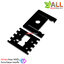 Raspberry PI Raspberry Pi Camera Mount Adjustable Pi Camera Mount สีดำ + น็อต