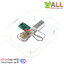 Weight sensor Load cell 20kg + HX711 + base kit arduion load cell ชุดเซนเซอร์วัดน้ำหนัก 20kg ครบชุด load cell set 20kg