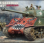 1/35 Korean war U.S. Medium Tank M4A3E8 Sherman "Easy Eight" Soviet Field Car GAZ-67B also included
