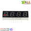 7 Segment 0.28 นิ้ว Common Cathode 4 digit Clock Red ไฟ 7 segment 0.28 4 หลักพร้อมจุดนาฬิกา สีแดงแบบไฟลบร่วมa2481AH
