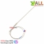 Thermocouple เซนเซอร์วัดอุณหภูมิ K-Type 0-400C ตัวเซนเซอร์ ยาว 20 เซนติเมตร สายโลหะถักยาว 2 เมตร
